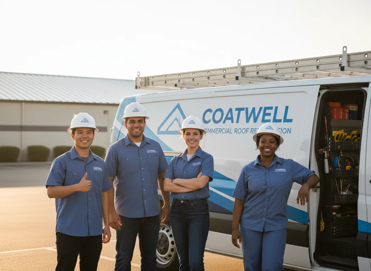 Commercial roof coating company in Mekinock, ND